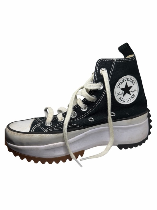 Converse Shoes - Converse All Stars Run Star Hike Platform Sneakers Black White